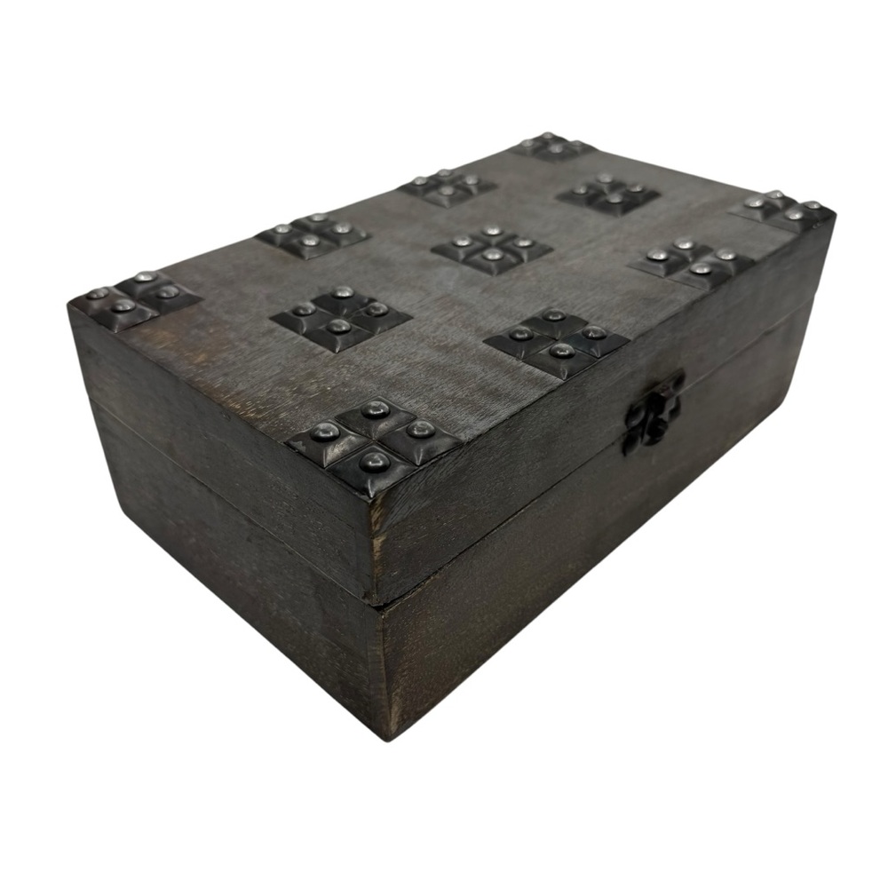 Painted Wooden Decorative Box